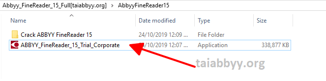 Chạy file ABBYY_FineReader_15_Trial_Corporate