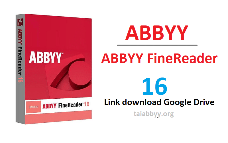 ABBYY FineReader 16